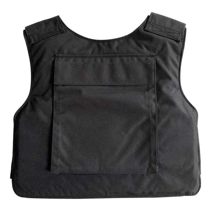 Black Color Nij Iiia Tactical Bullet Proof Vest For Military