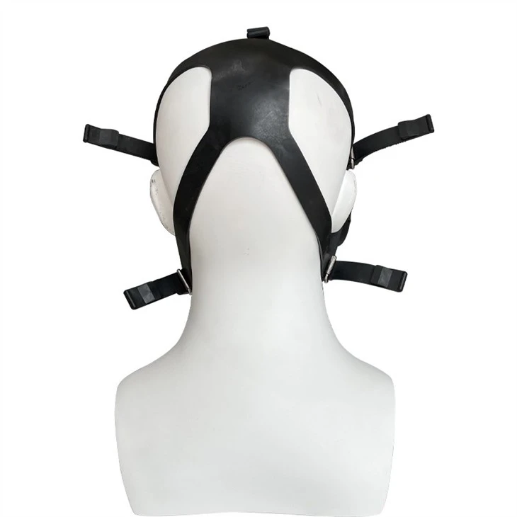 Chemical Protective Gas Mask With Double Filters