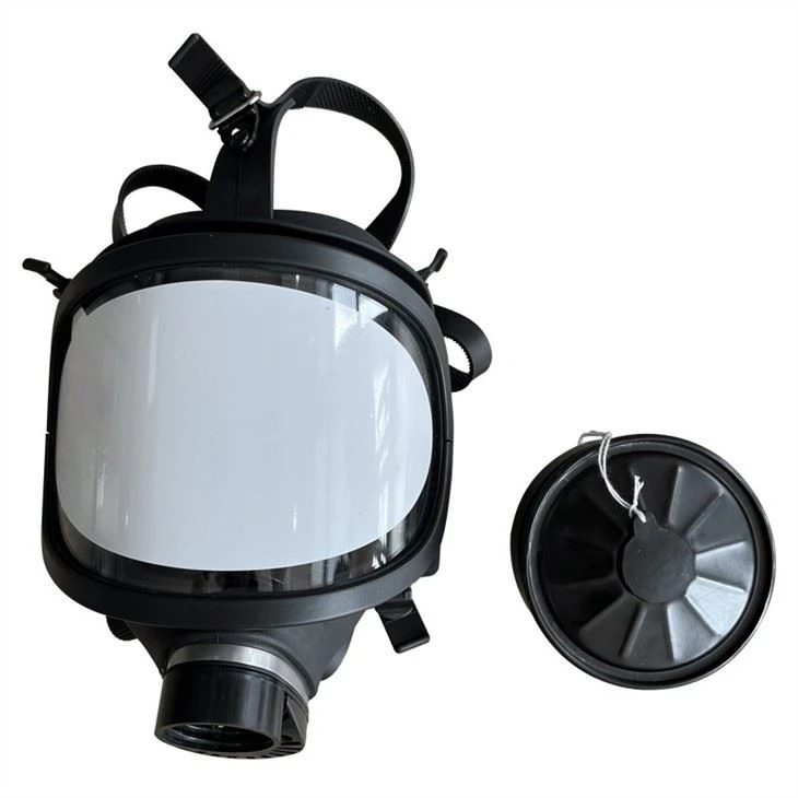 Chemical Protective Gas Mask With Double Filters