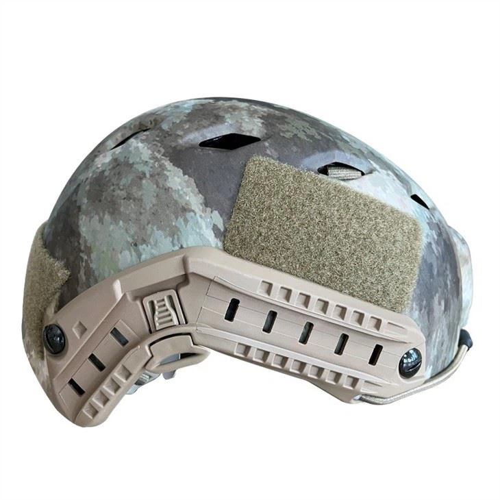 FAST Camouflage Game Helmet With Holes