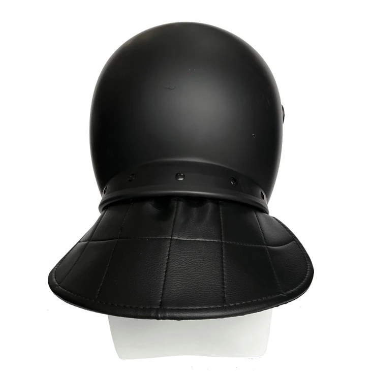 Police Security Anti Riot Helmet With Hard Neck Protector