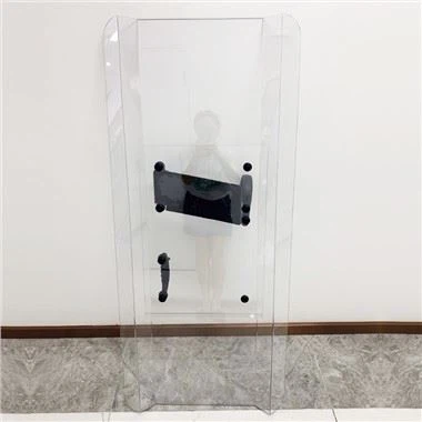 Escudo antimotim de alta qualidade para polícia militar