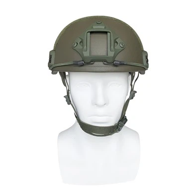 Capacete militar à prova de balas com conectores de trilho acessórios