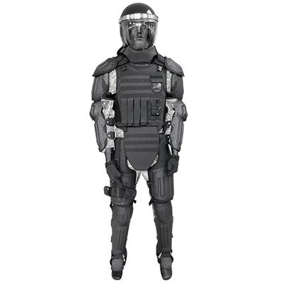 Traje de armadura anti-motim com colete à prova de balas